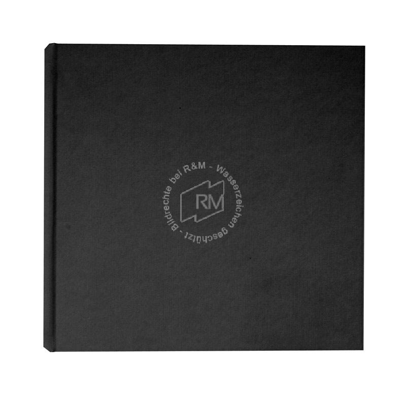 OPUS MetalBind CLASSIC Hardcover 217x217, schwarz