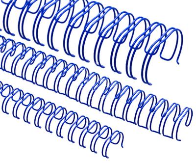 RENZ Drahtbinderücken 3:1, A4, blau, 5,5mm