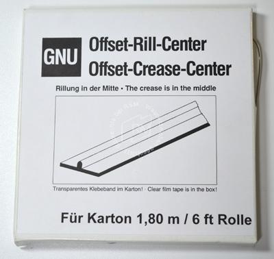 Offset Rill Center Karton