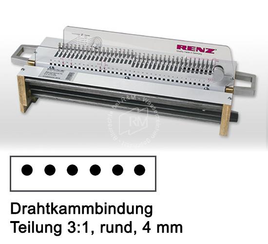 Stanzwerkzeug DTP 340 M, 3:1, Ø 4mm
