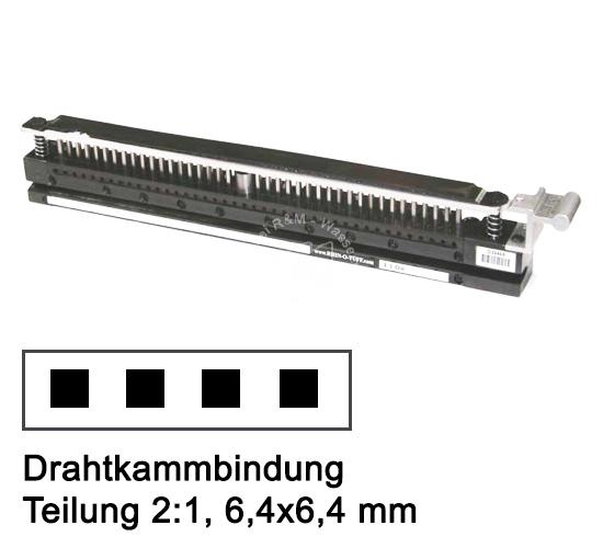 Stanzwerkzeug HD 7500 H, 2:1, 6,4x6,4mm
