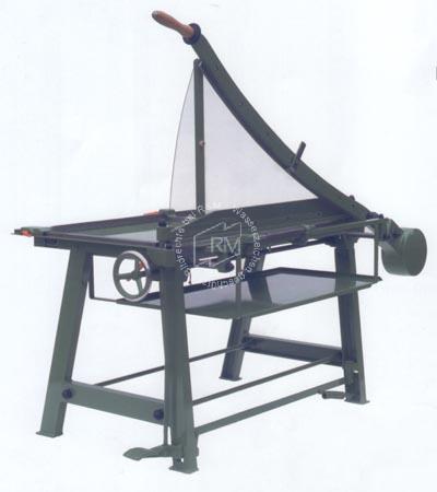 Pappenschere Typ 15/140/100 - Tisch Stahlblech