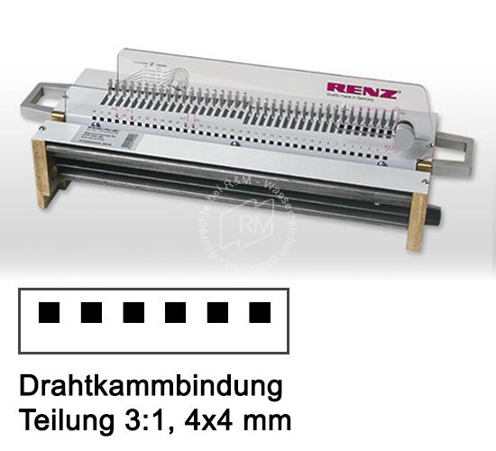 Stanzwerkzeug DTP 340 M, 3:1, 4x4mm