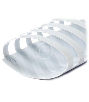RM Plastik-Binderuecken A4 oval weiss