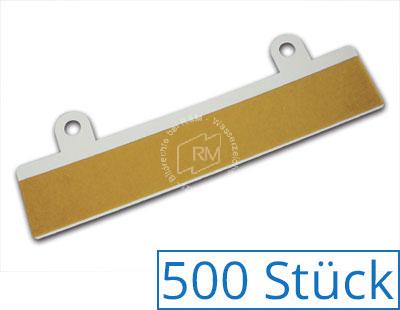 RM Abheftvorrichtung selbstklebend 120mm Hart-PVC weiss 500 Stück