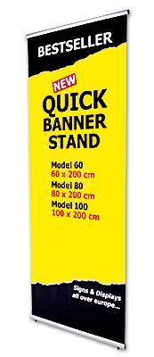 Quick Banner einseitig 80 x 200cm